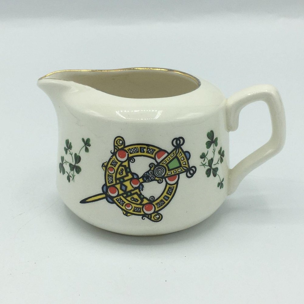 Vintage Carrigaline Celtic Cross Creamer